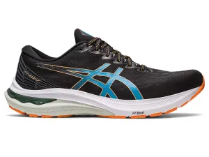 Asics Mens GT-2000 11 Extra Wide- Black/Peach Sun (1011B476)