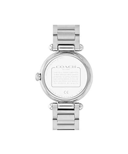 COACH Cary Women's Watch, Timeless Elegance with a Mother-of-Pearl Dial, Perfect for Any Occasion, Water-Resistant,