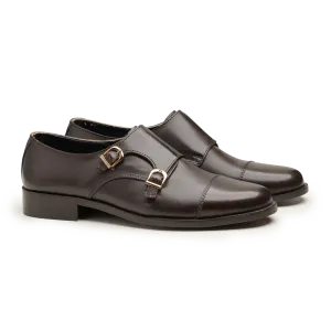 Double Monk Straps - 063P BRN