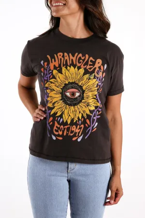 Eye Flora Tee Worn Black