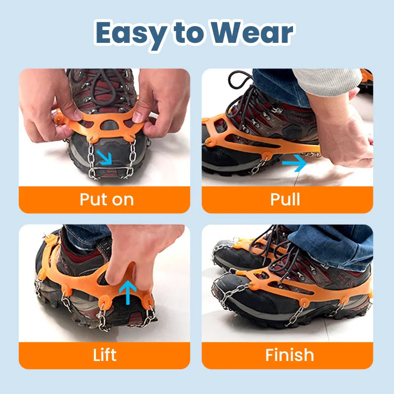 HOT SALEAnti-Slip Crampons for Outdoor Shoes & Boots