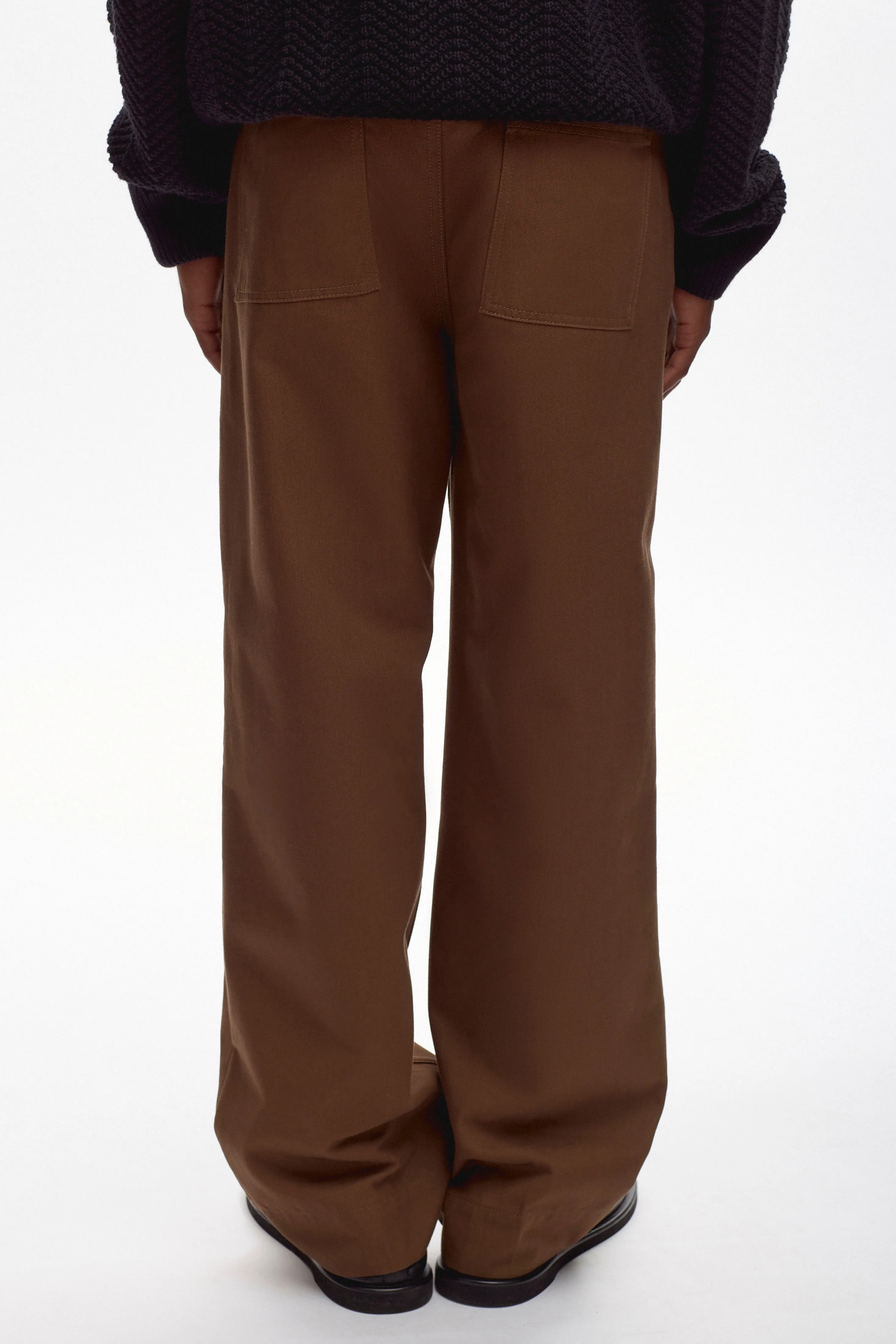 Men's Nilus Trouser in Walnut