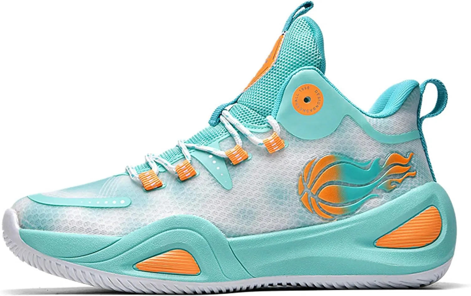 Men's Women's High Top Graffiti Anti Slip Training Basketball Shoes, Arch Support Casual Breathable Sports Running Shoes, Fitness Cushioning Walking Jogging Shoes