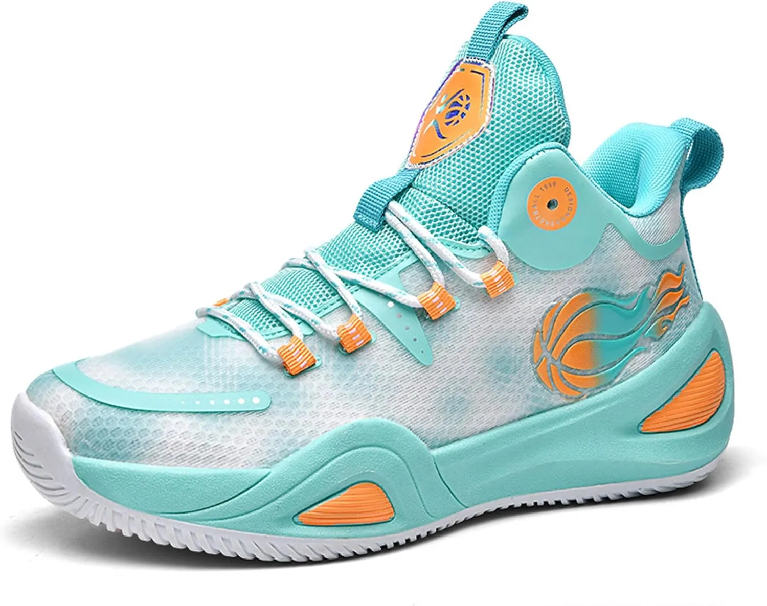 Men's Women's High Top Graffiti Anti Slip Training Basketball Shoes, Arch Support Casual Breathable Sports Running Shoes, Fitness Cushioning Walking Jogging Shoes
