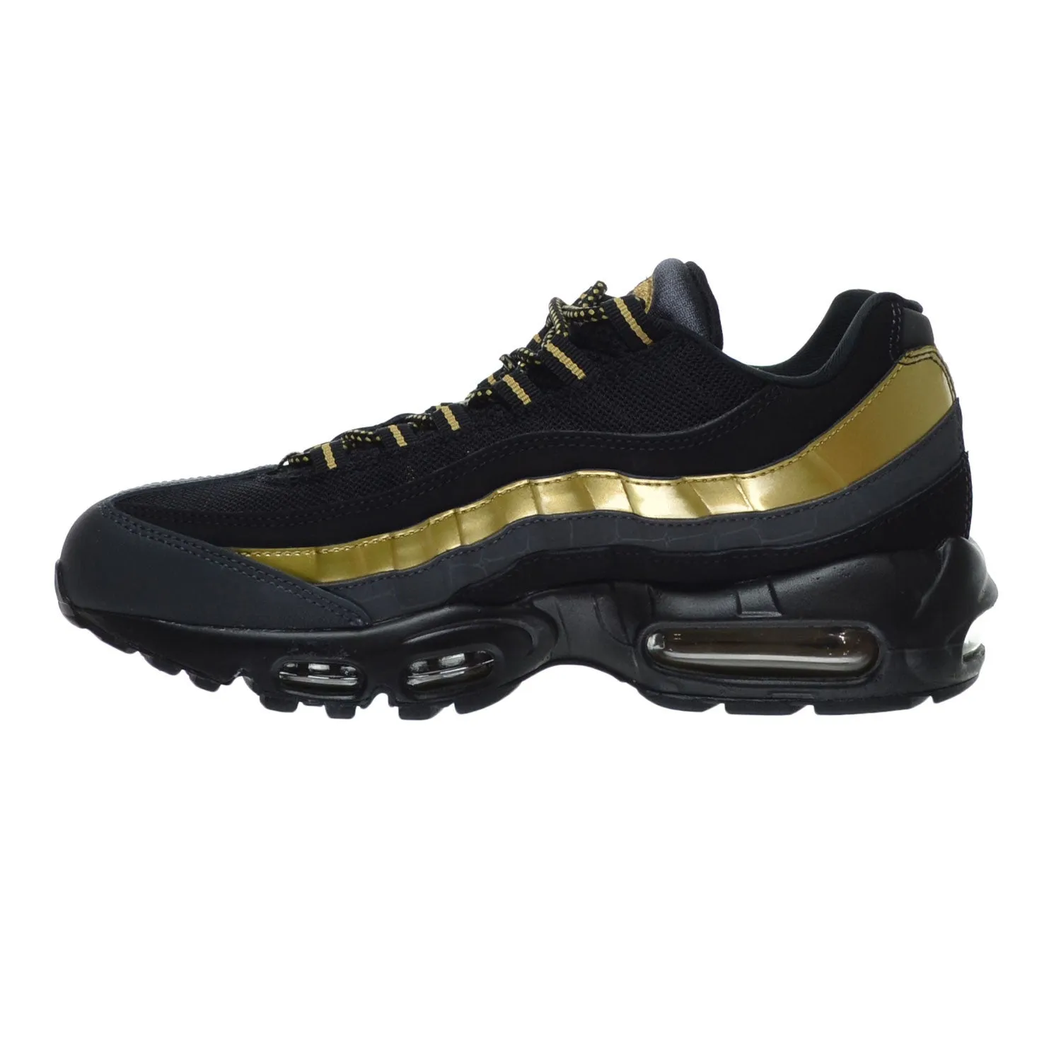Nike Air Max 95 PRM Men's Shoes Black/Metallic Gold/Anthracite