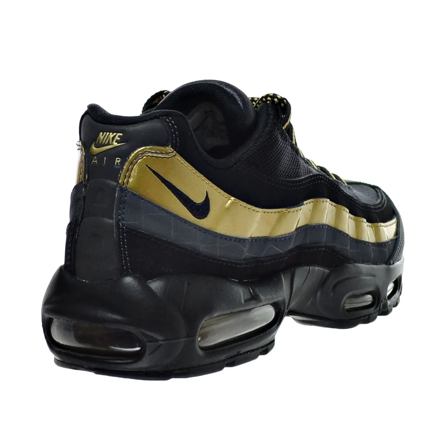 Nike Air Max 95 PRM Men's Shoes Black/Metallic Gold/Anthracite