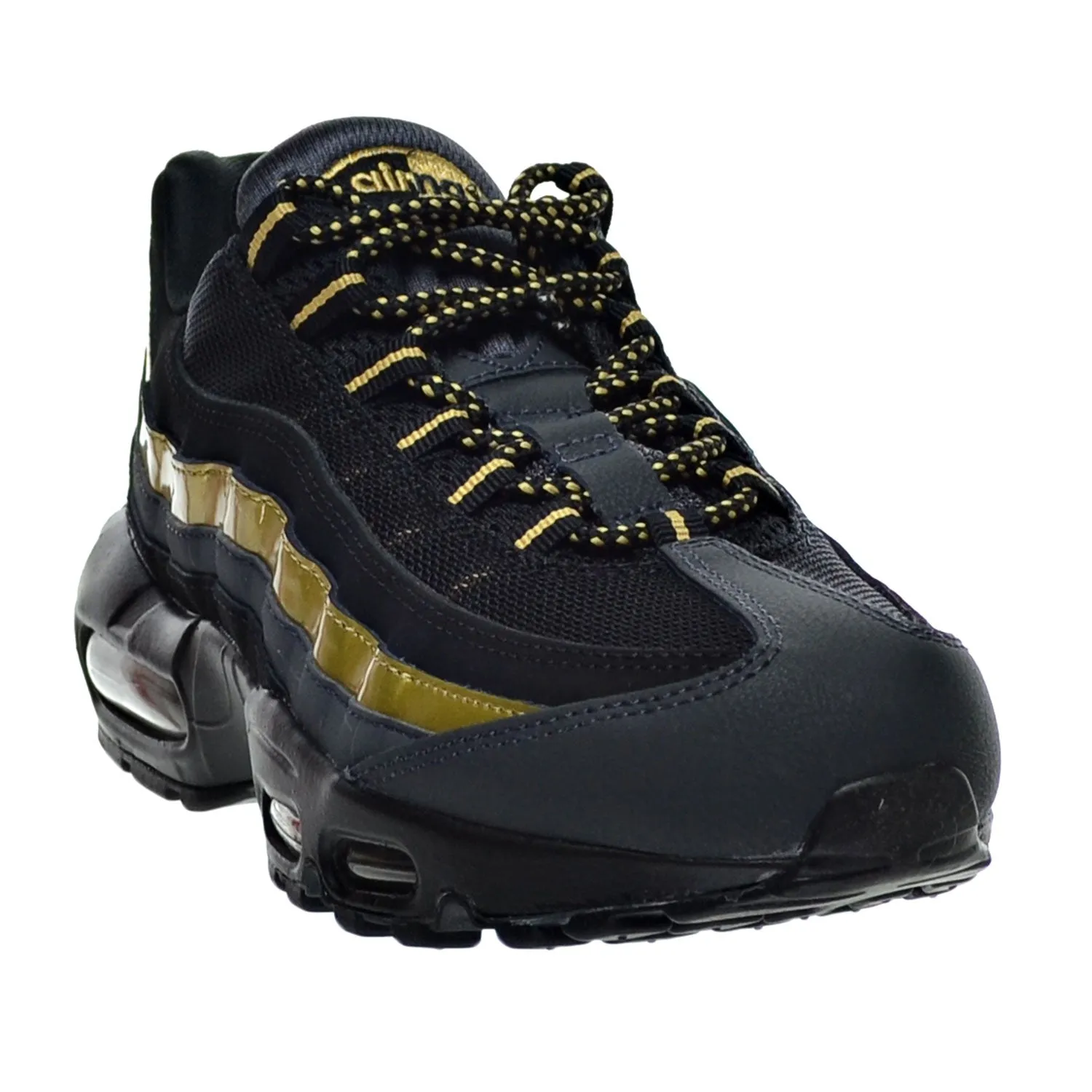 Nike Air Max 95 PRM Men's Shoes Black/Metallic Gold/Anthracite