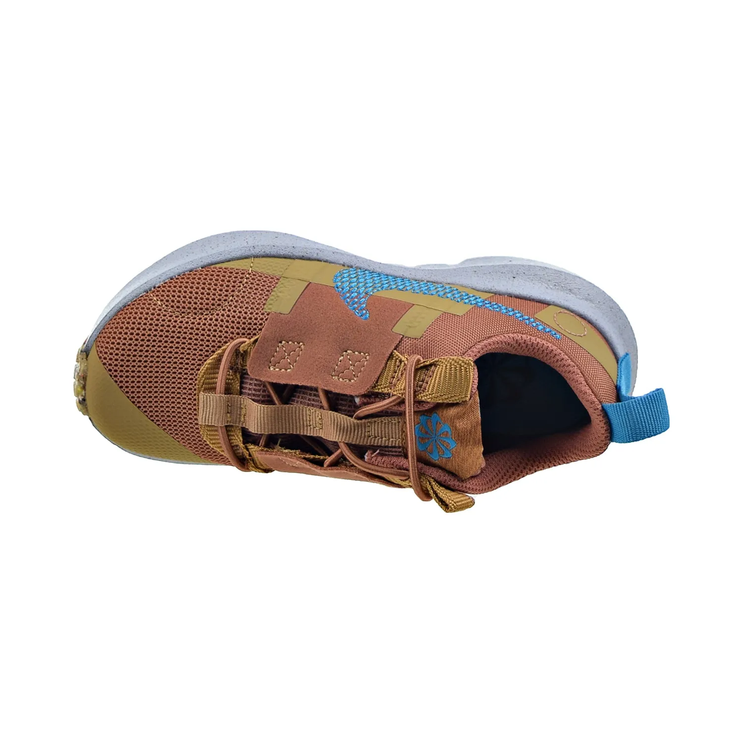 Nike Crater Impact (PS) Little Kids' Shoes Mineral Clay-Elemental Gold-Blue