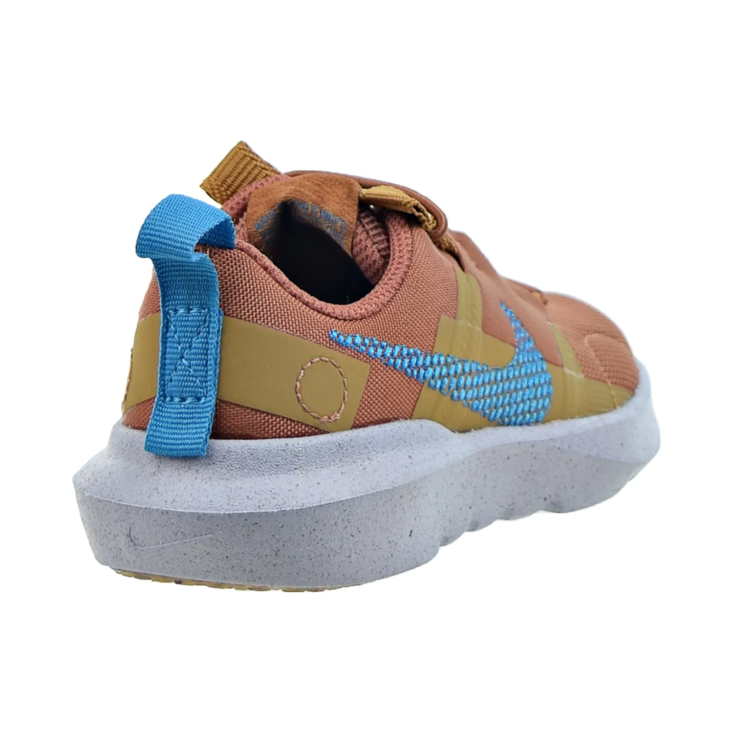 Nike Crater Impact (PS) Little Kids' Shoes Mineral Clay-Elemental Gold-Blue