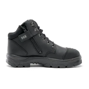 Parkes 5 Inch Zippered Slip Resistant Steel Toe Work Boots
