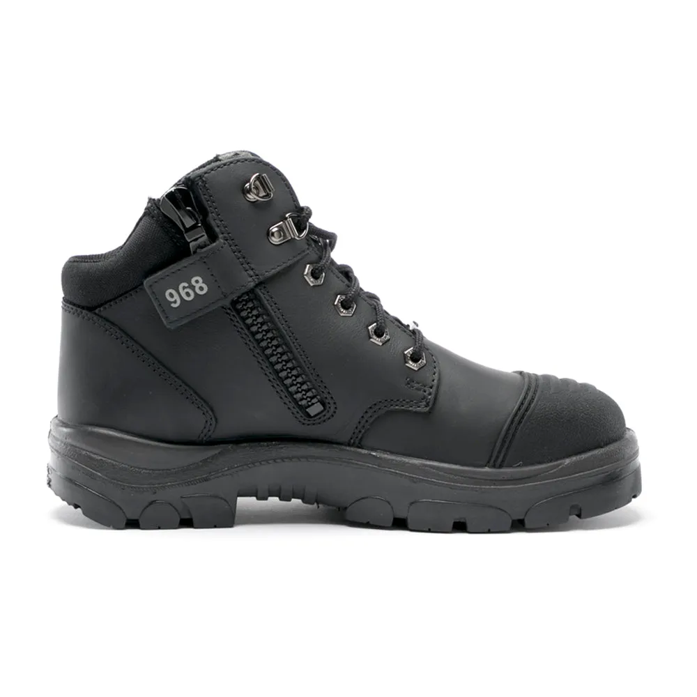 Parkes 5 Inch Zippered Slip Resistant Steel Toe Work Boots