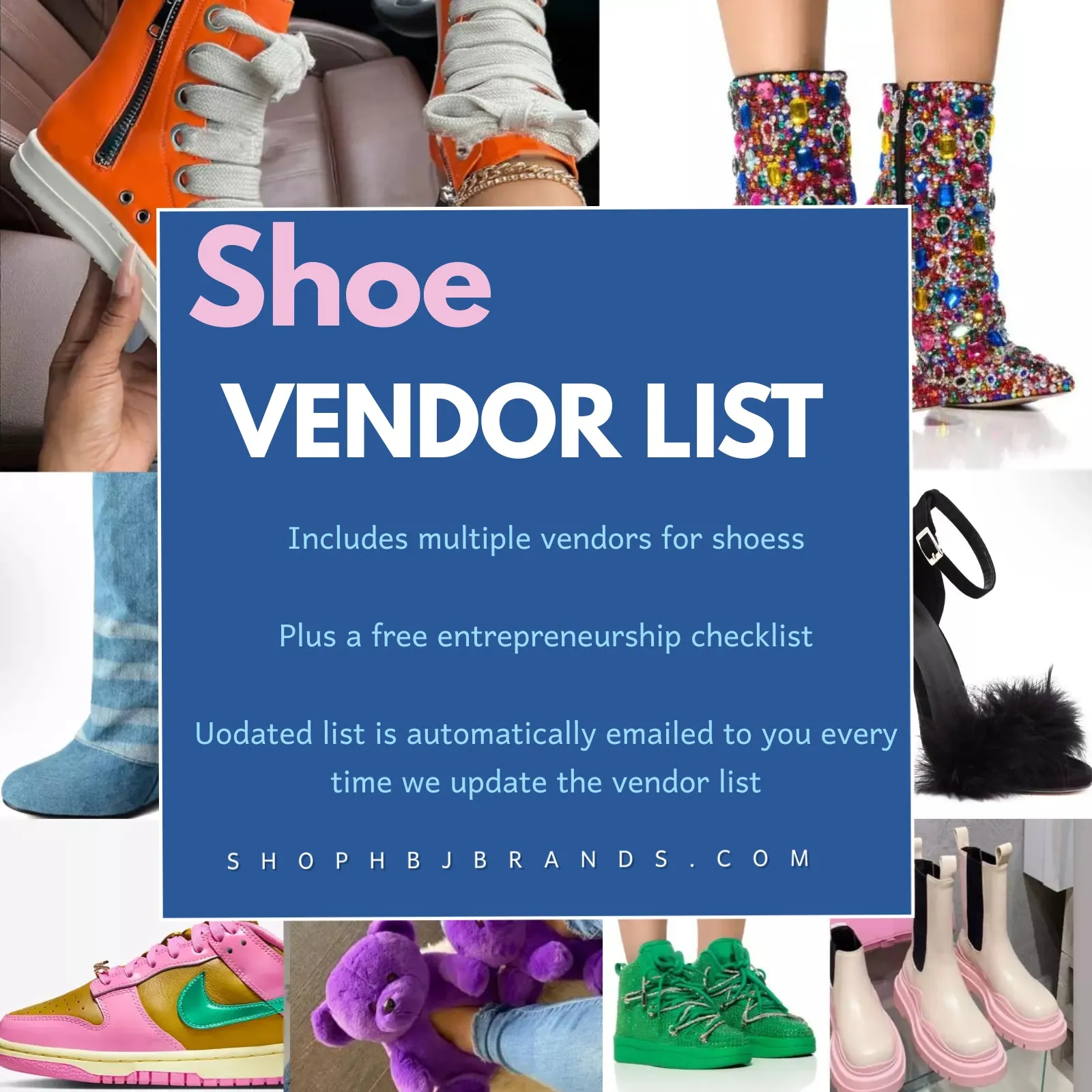 Shoe Vendor List