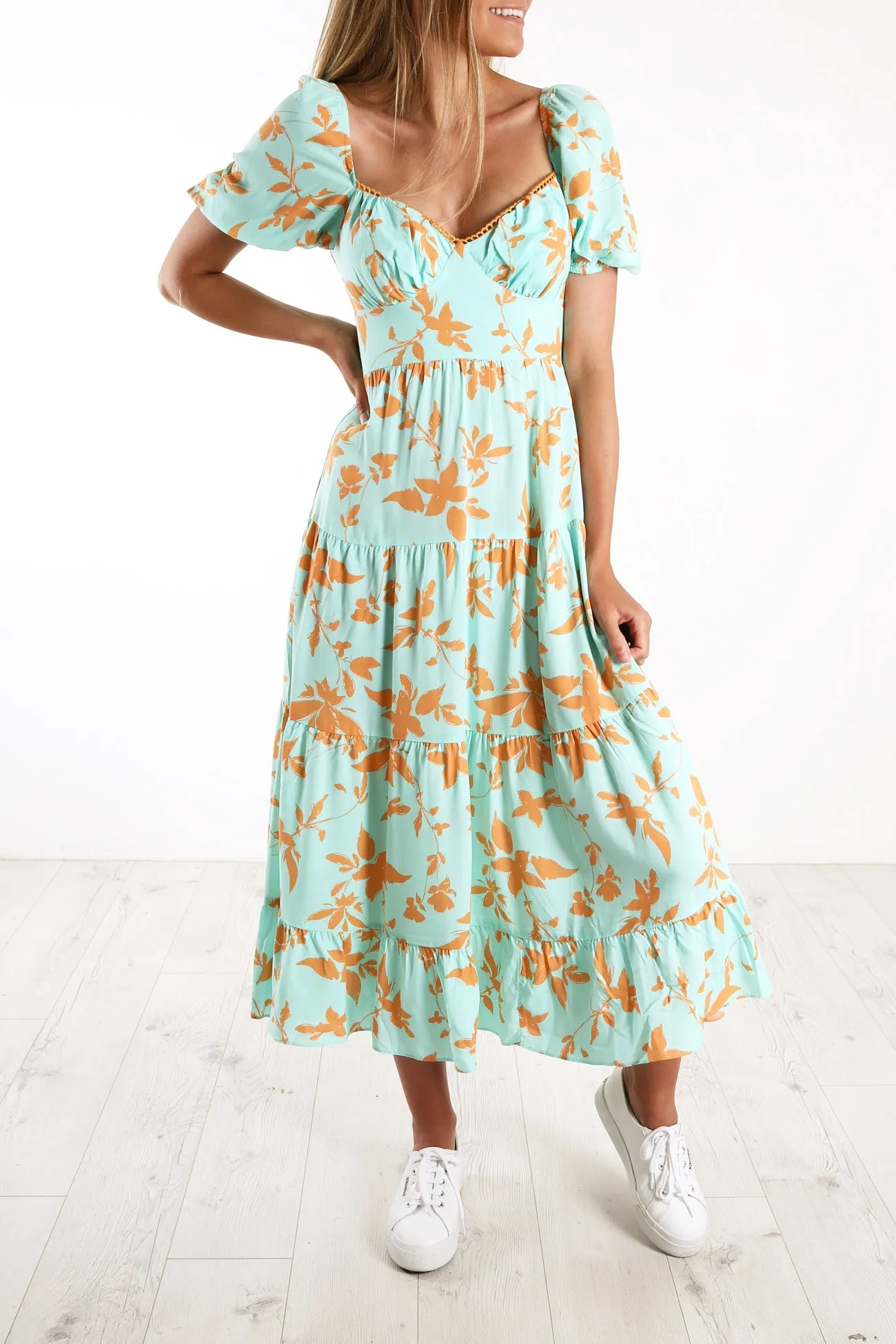 Winnie Dress Turquoise