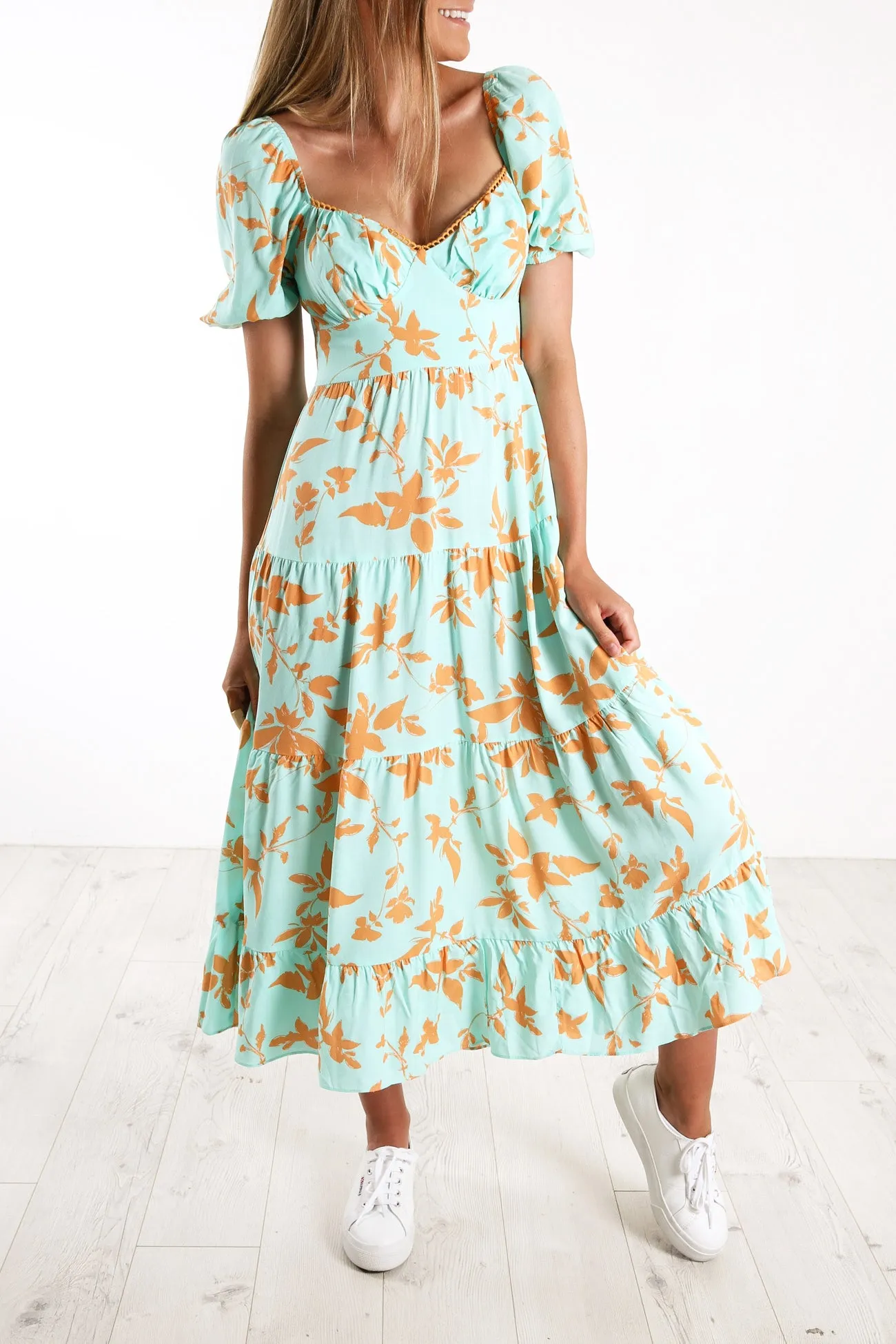 Winnie Dress Turquoise