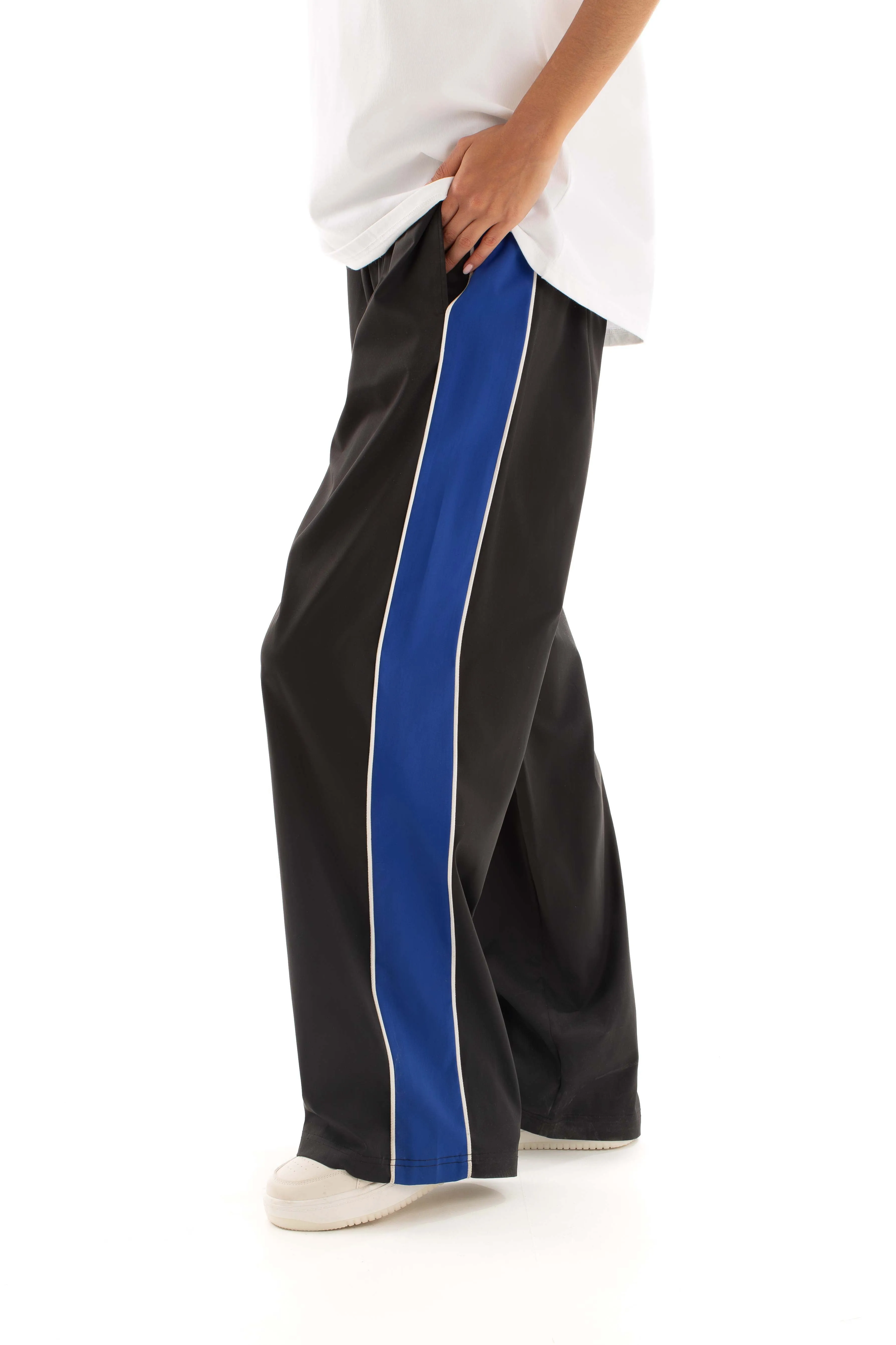 Women Pant Baggy Track s Black