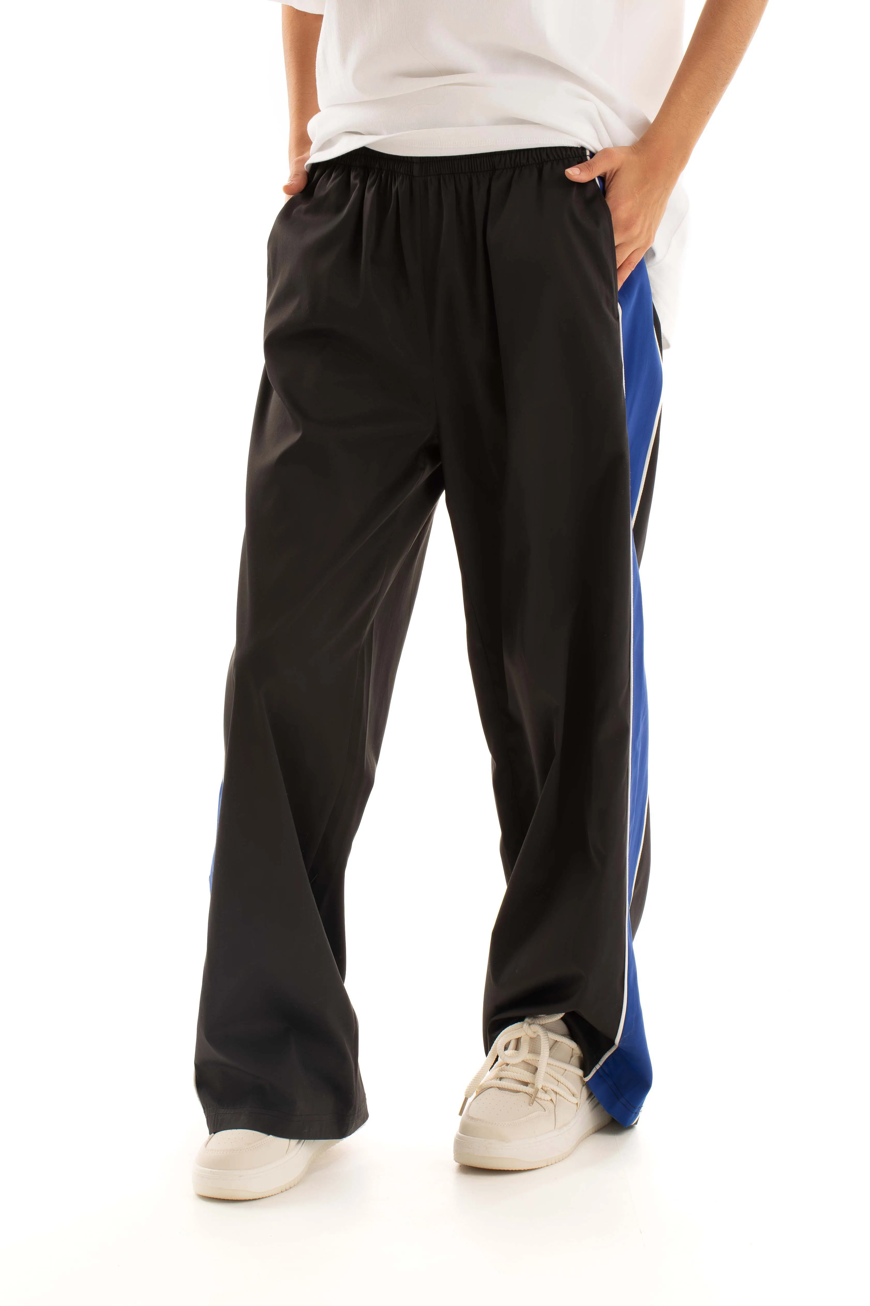 Women Pant Baggy Track s Black