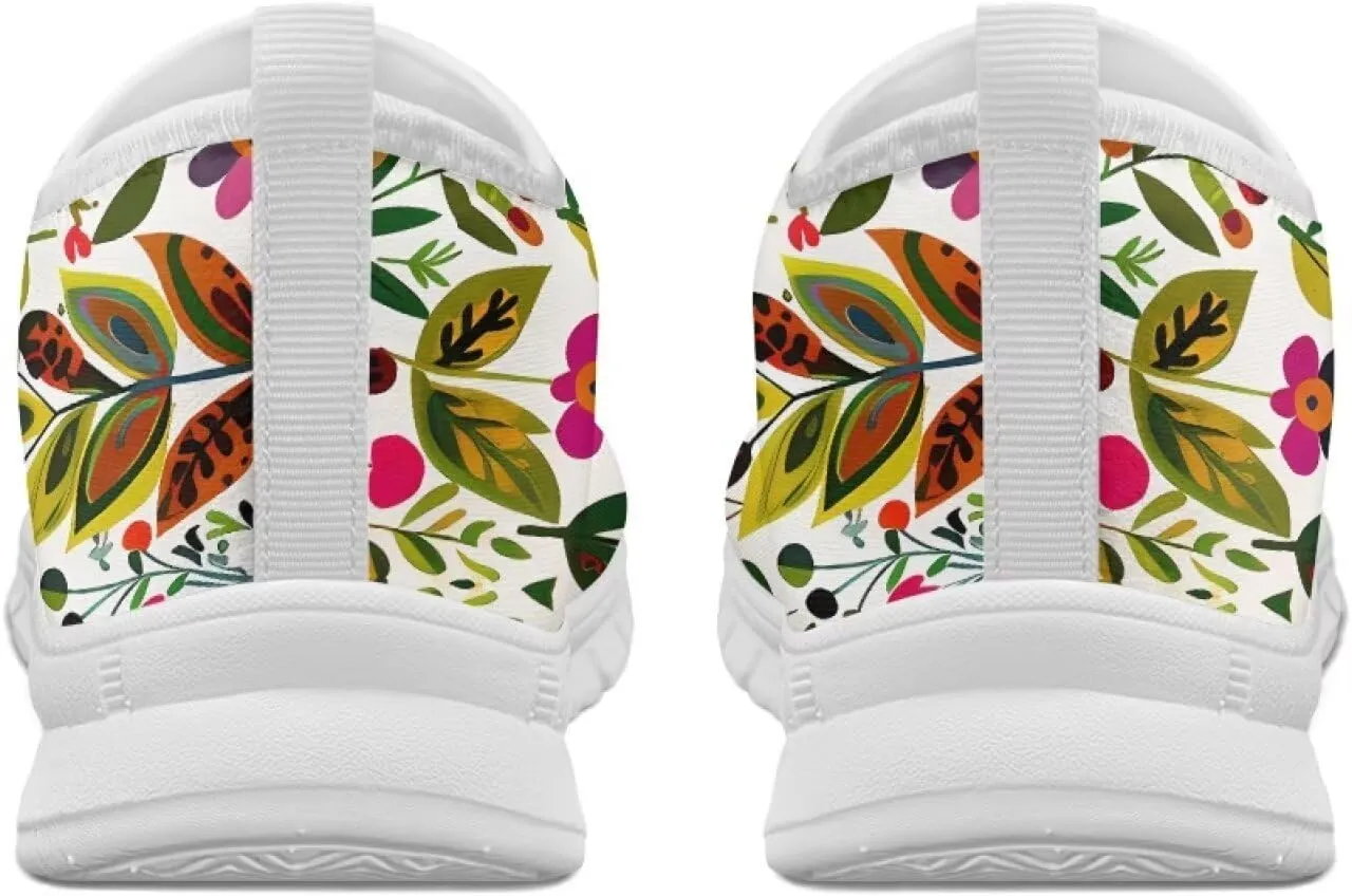 Women's Animals Sneaker Casual Lightweight Anti-Skid Outdoor Shoes Cozy Low-Top Slip On Holiday Running Sneaker for Ladies US 5.5-11.5